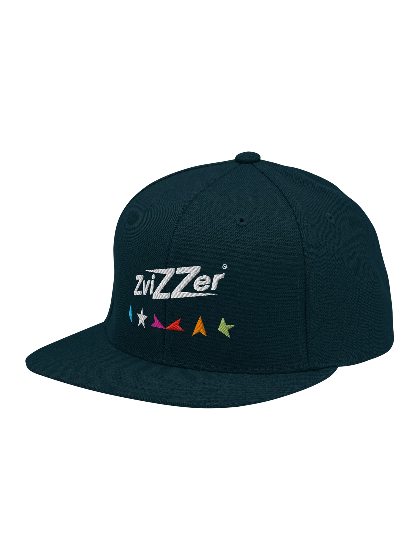 Zvizzer Snapback Trucker Cap Black
