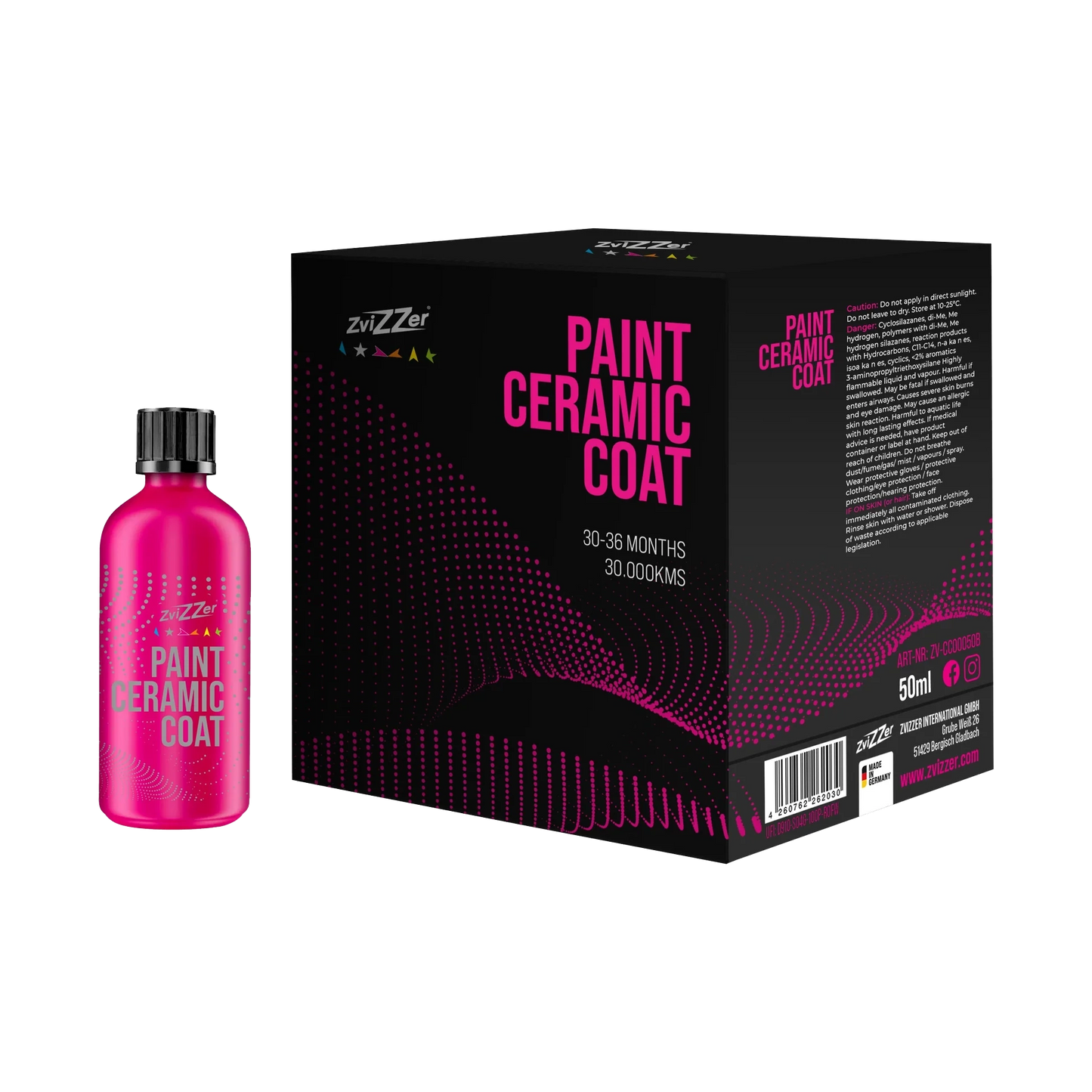 Zvizzer Paint Ceramic Coat incl. Box 50 ml - Detailing