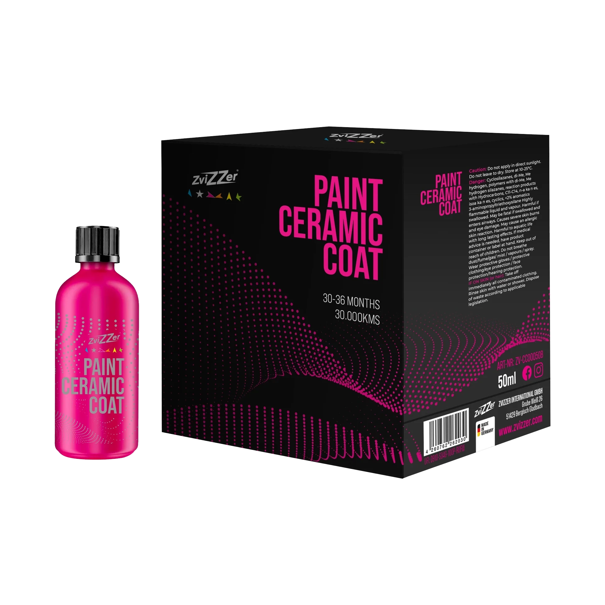 Zvizzer Paint Ceramic Coat incl. Box 50 ml - Detailing