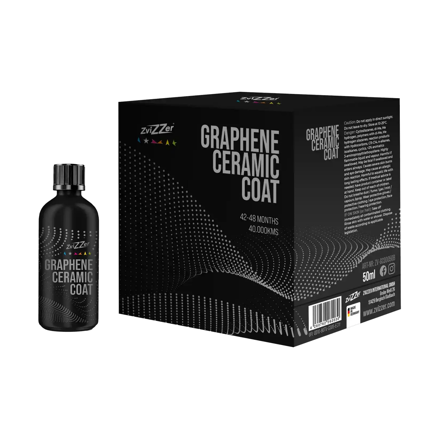 Zvizzer Graphene Ceramic incl. Box 50 ml - Detailing