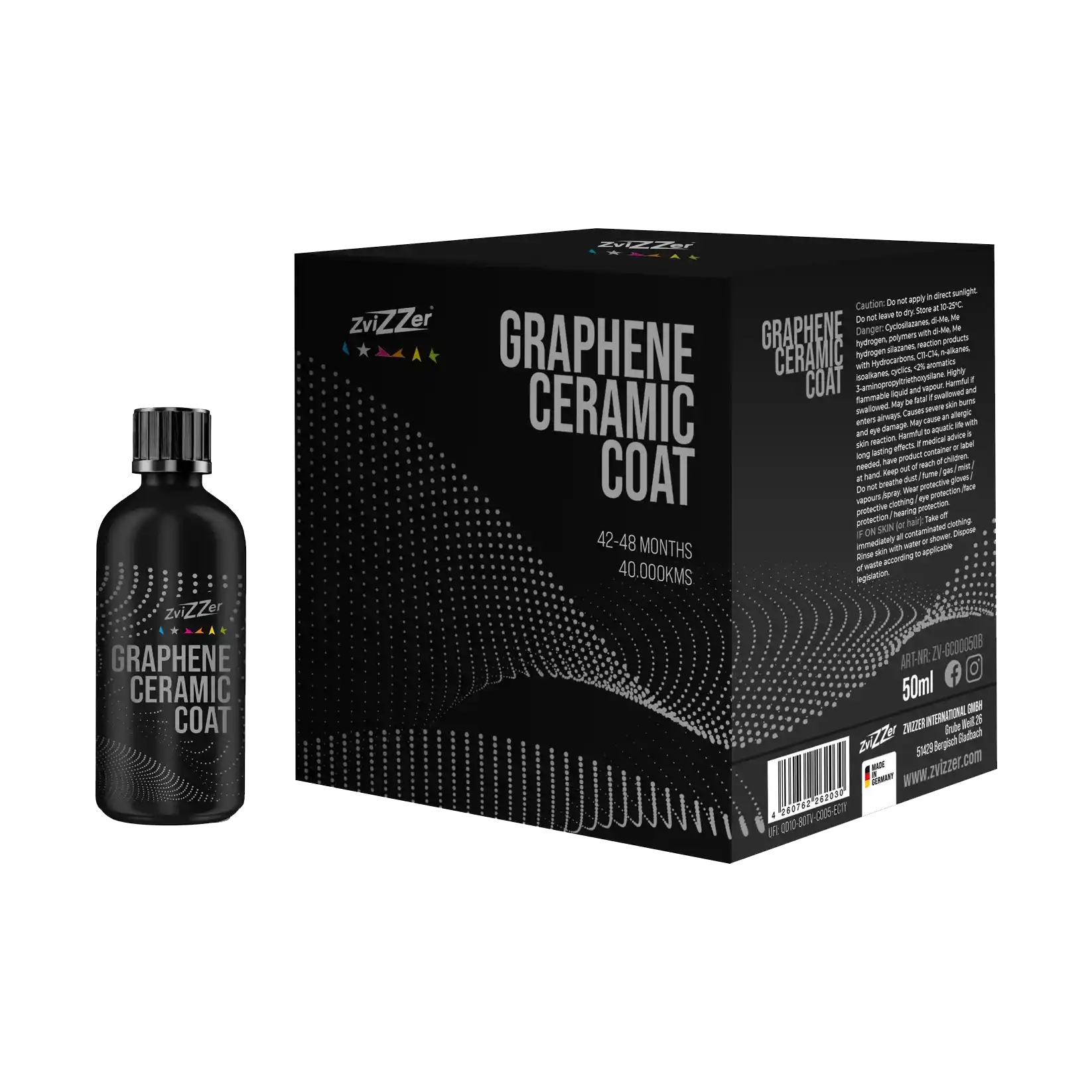 Zvizzer Graphene Ceramic incl. Box 50 ml - Detailing
