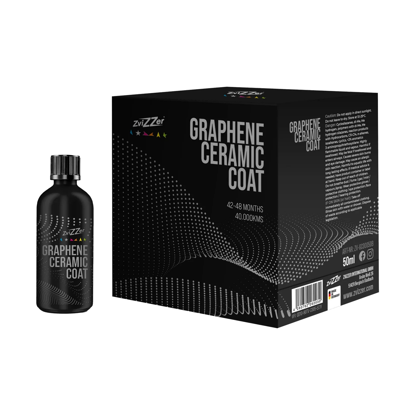 Zvizzer Graphene Ceramic incl. Box 50 ml - Detailing