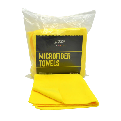Zvizzer Fine Cut microfibre cloth - yellow - pack of 10