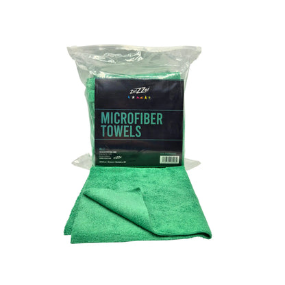 Zvizzer Microfibre Cloth 40X40cm/300 GSM - 10pcs - Black