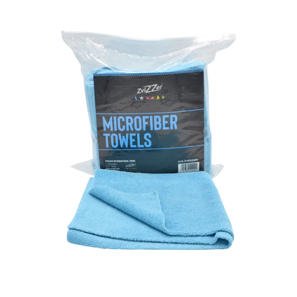 Zvizzer Pre Cut microfibre cloth - blue - pack of 10