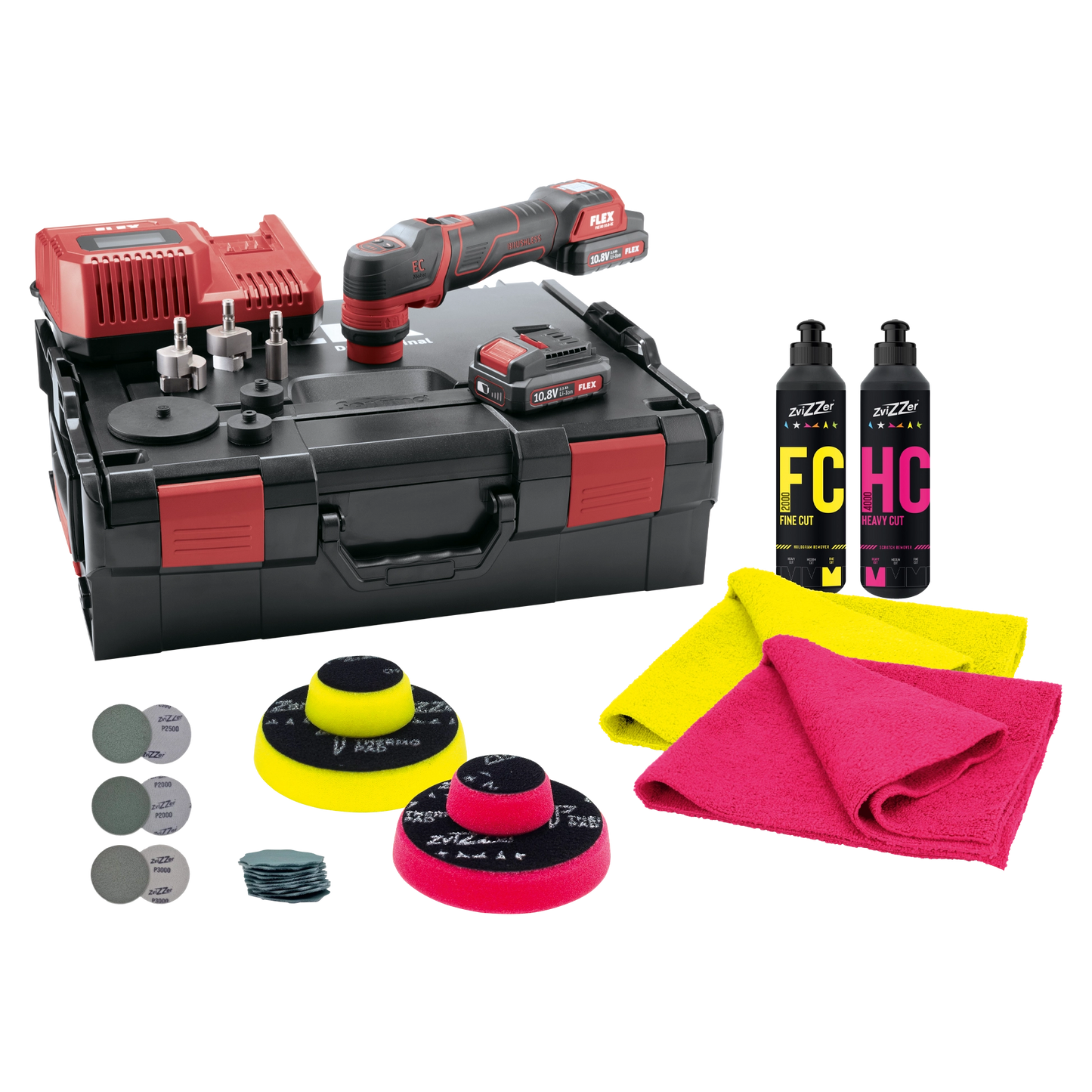 Zvizzer Sanding System Set & PXE 80 - Detailing