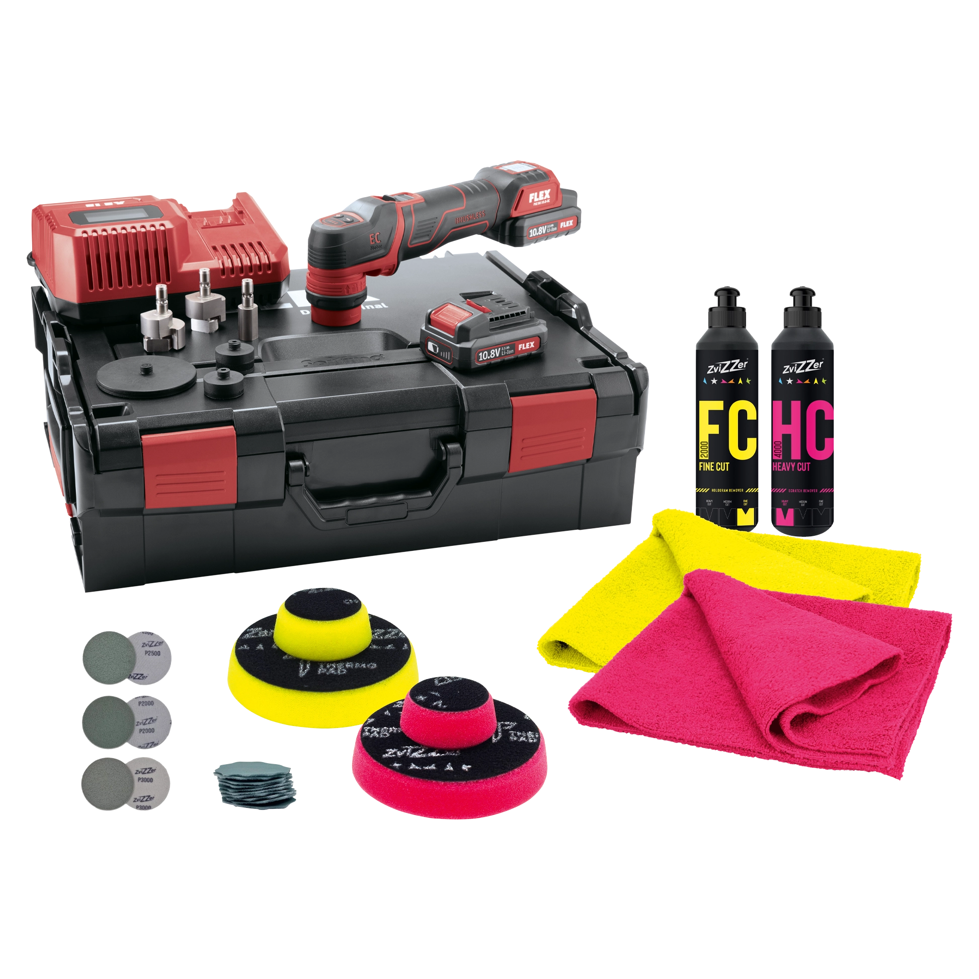 Zvizzer Sanding System Set & PXE 80 - Detailing