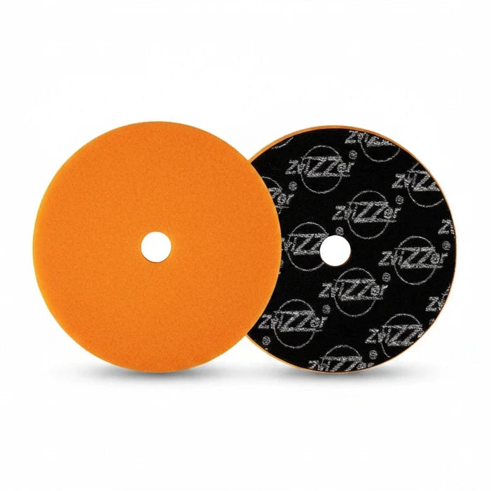 Zvizzer Thermo Trapez Pad Orange Medium 160mm trapezoid foam polishing pad