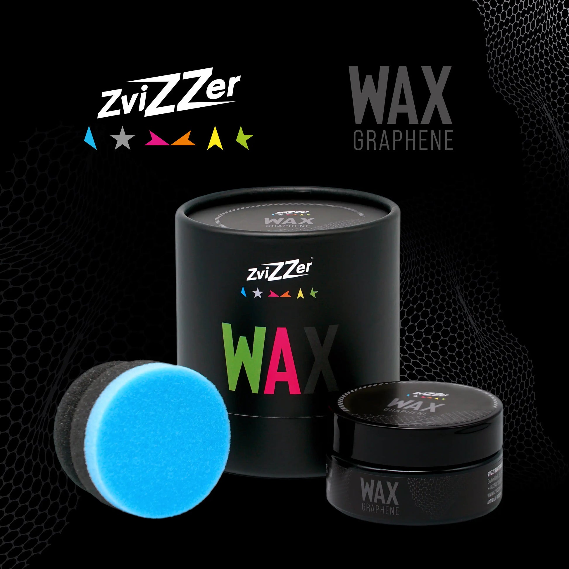 Zvizzer Graphene Wax 100ml with applicator and box