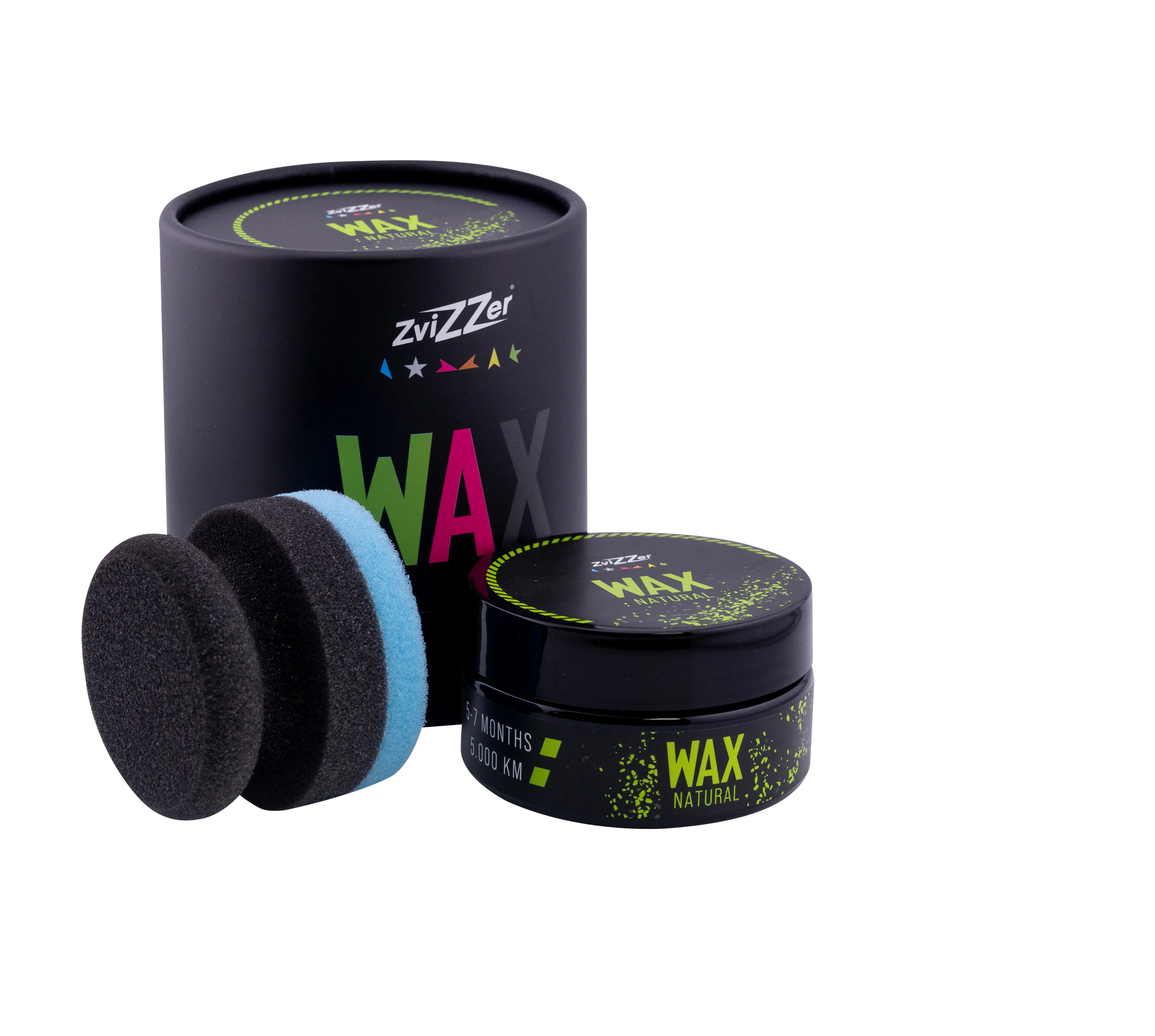 Zvizzer Natural Wax 100ml with applicator and box