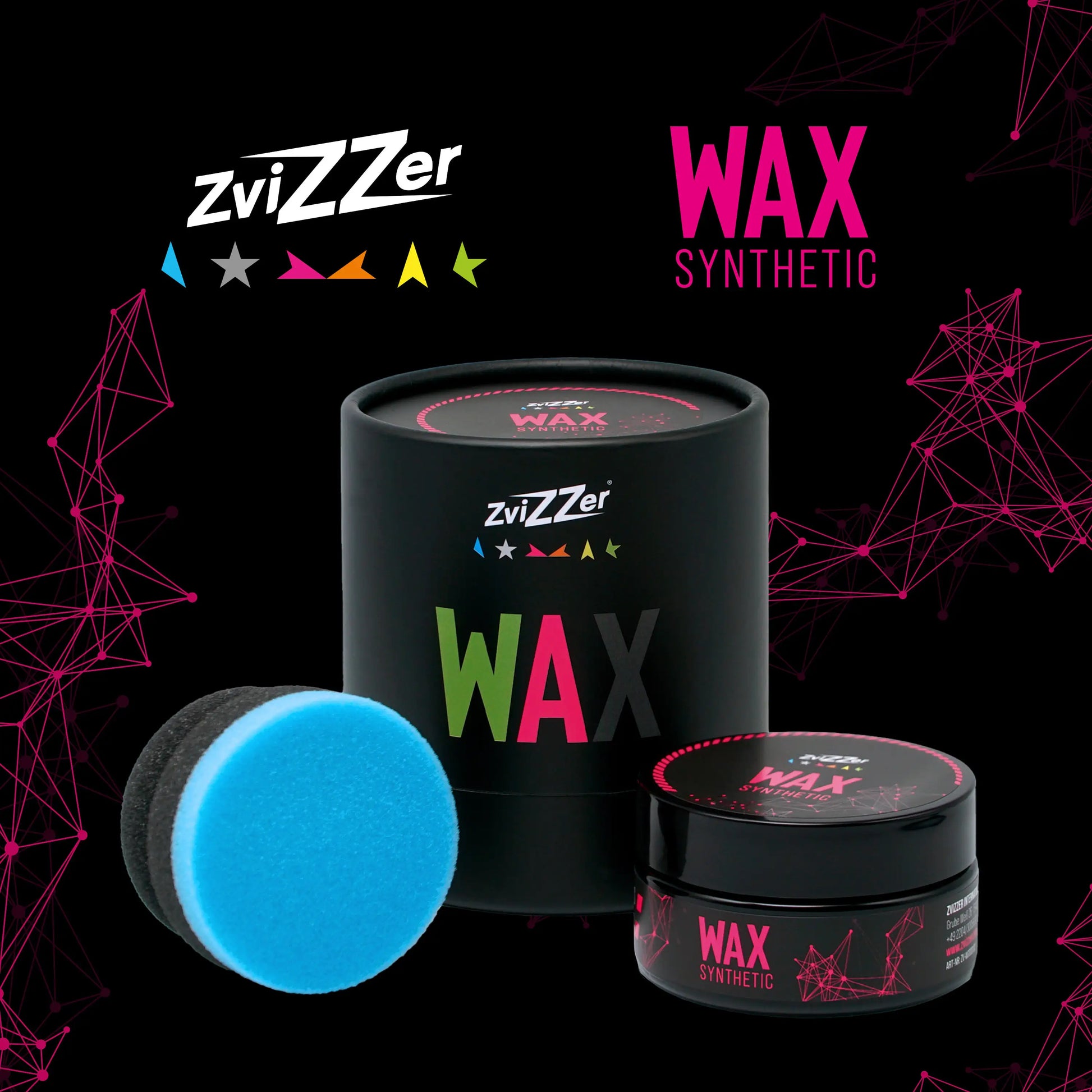 Zvizzer Synthetic Wax 100ml with applicator and box