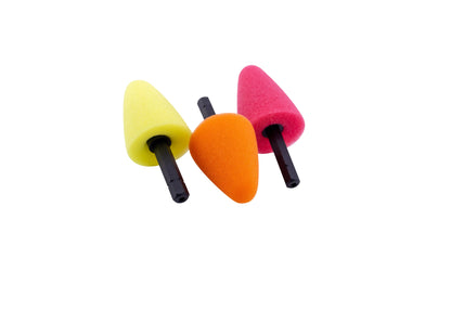 Zvizzer Thermo Cone Pads 30x40mm Red Hard Orange Medium Yellow Soft