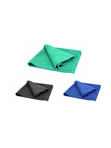 Zvizzer Pro Microfibre Cloth 40X40cm/300 GSM 10pcs - Body Shop - dark-green