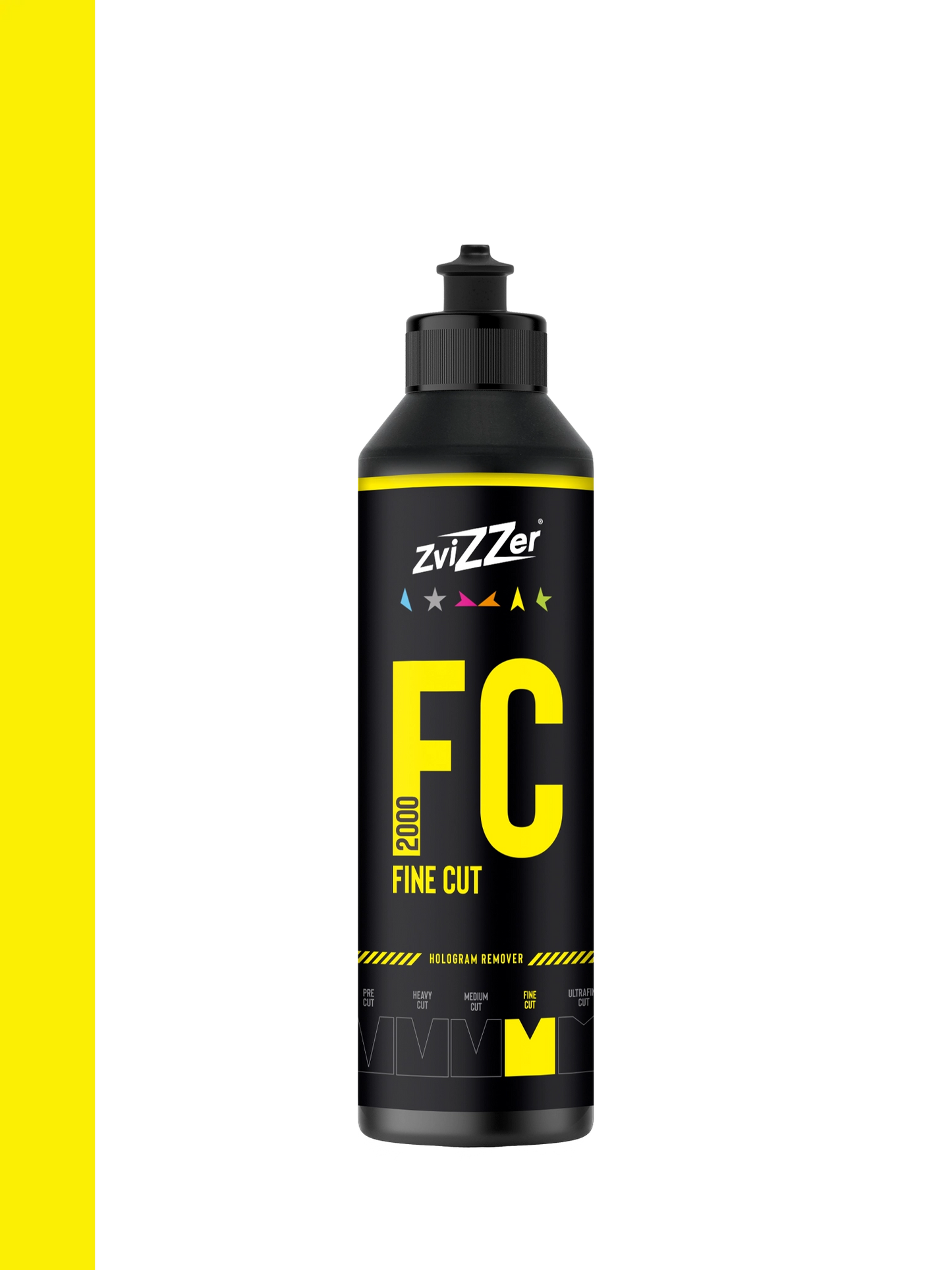 Zvizzer FC 2000 Fine Cut Compound (Yellow) 750 ml - 250 ml