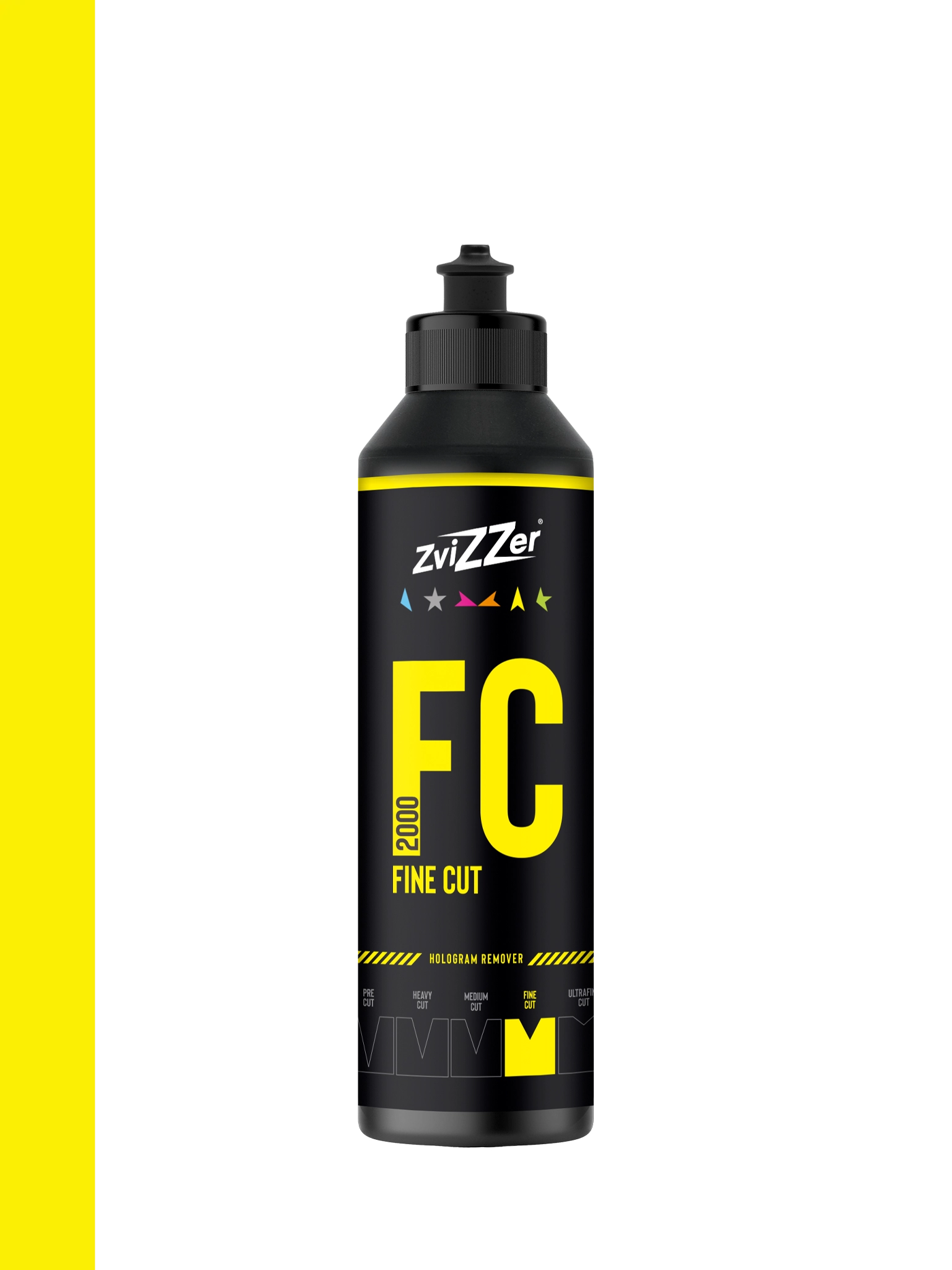 Zvizzer FC 2000 Fine Cut Compound (Yellow) 750 ml - 250 ml