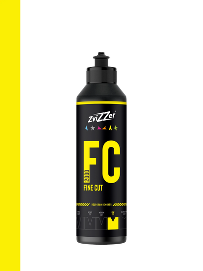 Zvizzer FC 2000 Fine Cut Compound (Yellow) 750 ml - 250 ml