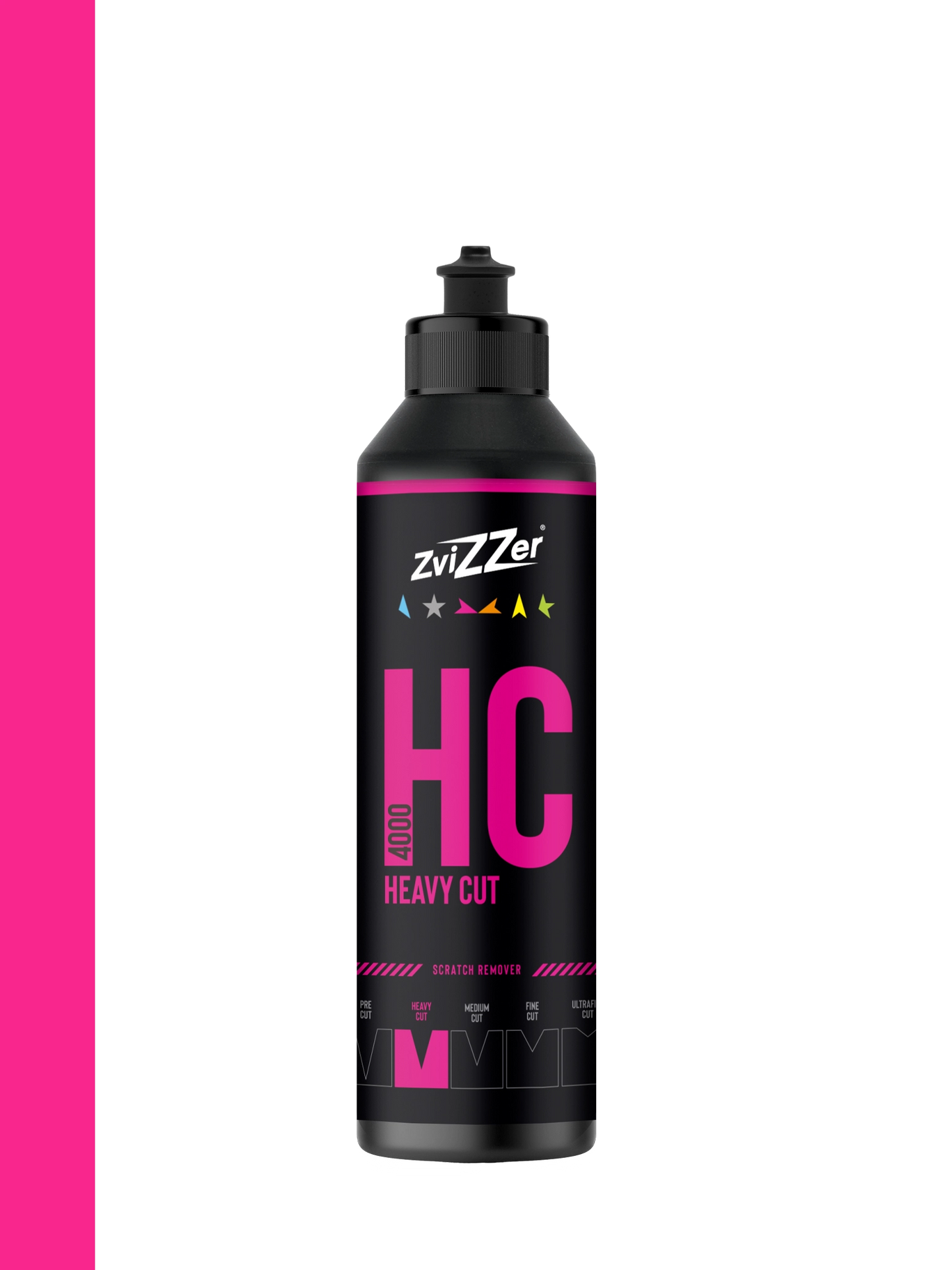 Zvizzer HC 4000 Heavy Cut Compound (Red) 750 ml - 250 ml