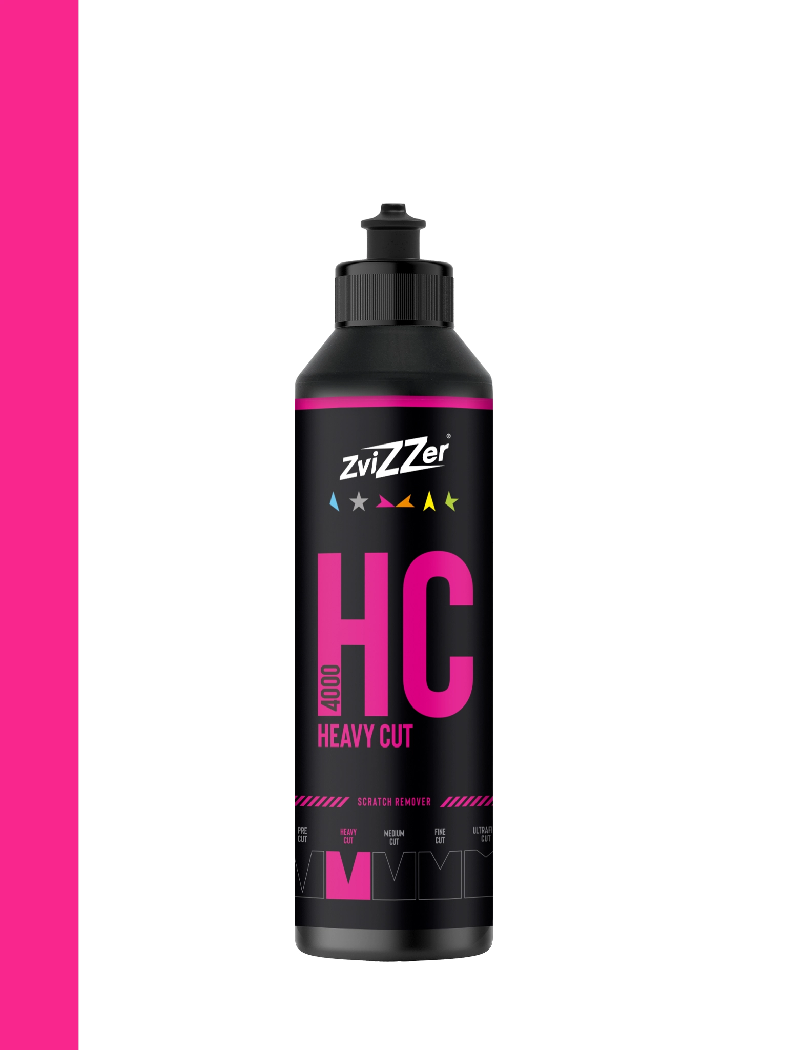 Zvizzer HC 4000 Heavy Cut Compound (Red) 750 ml - 250 ml