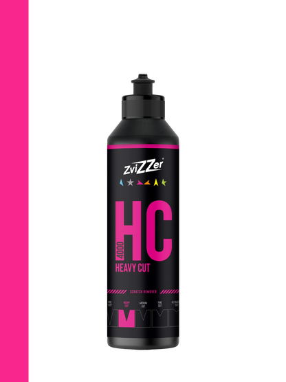 Zvizzer HC 4000 Heavy Cut Compound (Red) 750 ml - 250 ml