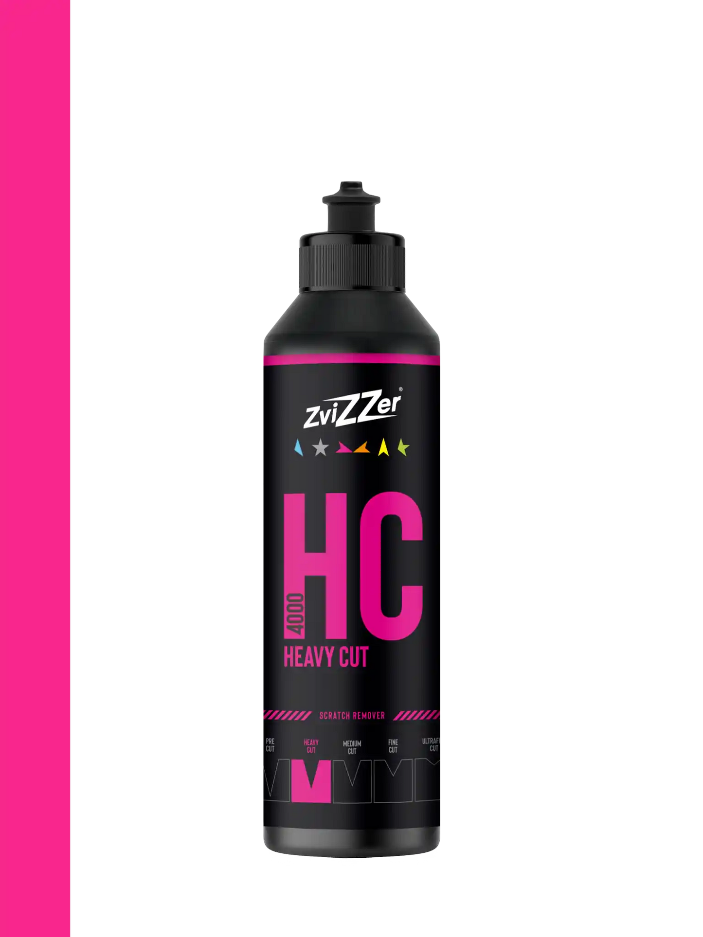 Zvizzer HC 4000 Heavy Cut Compound (Red) 750 ml - 250 ml