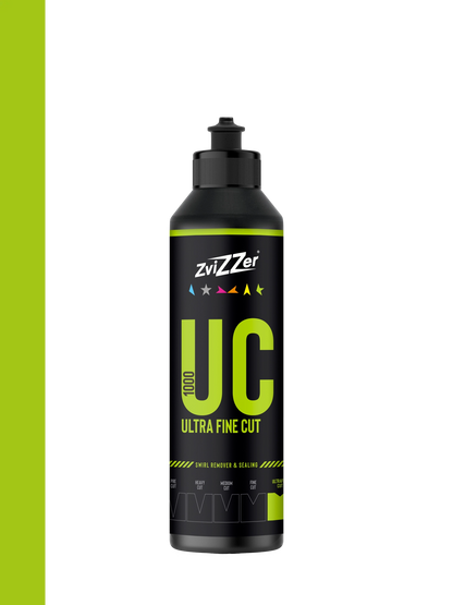 Zvizzer UC 1000 Ultrafine Cut Compound (Green) 750 ml - 250 ml