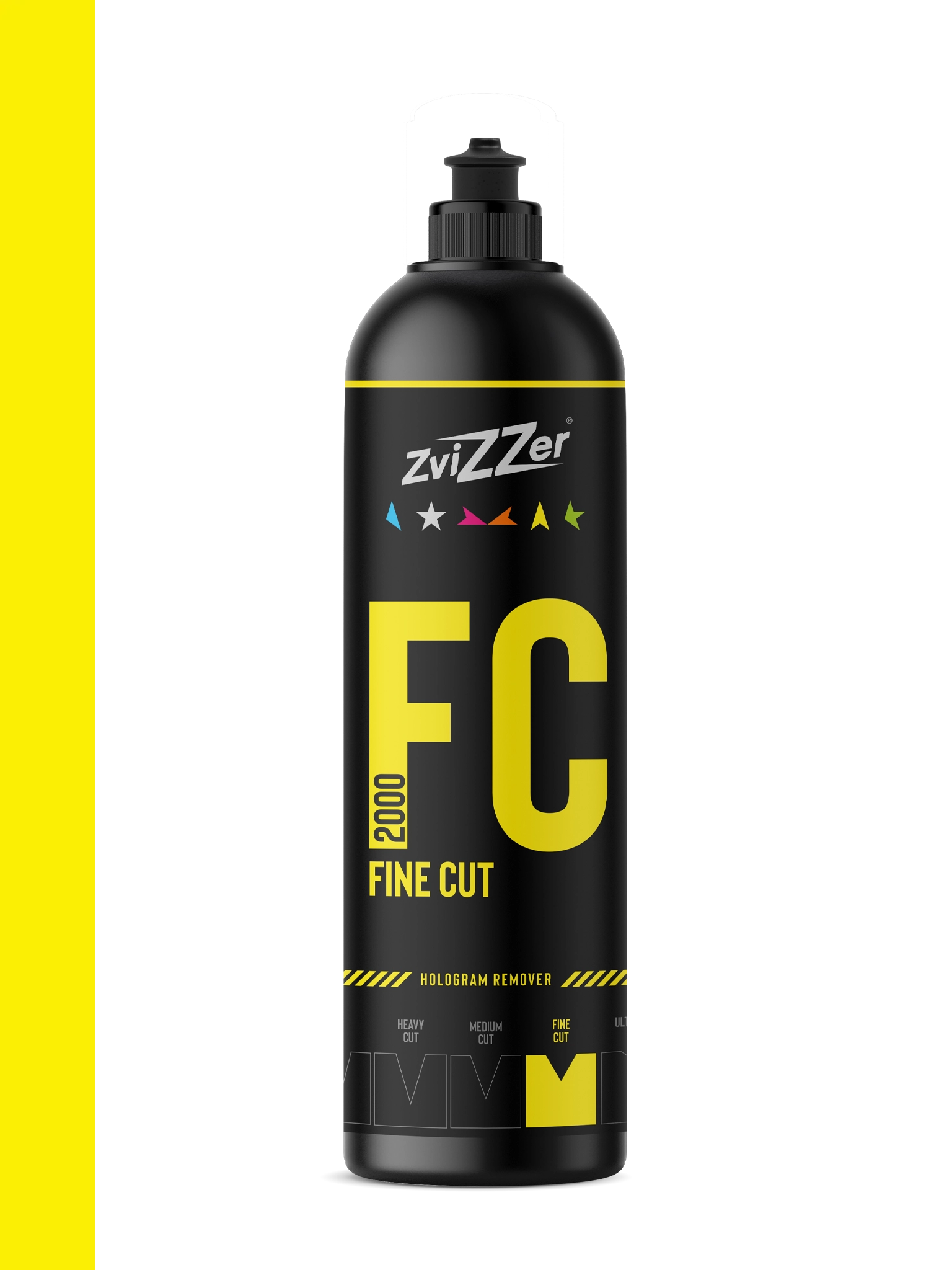 Zvizzer FC 2000 Fine Cut Compound (Yellow) 750 ml - Detailing - 750 ml