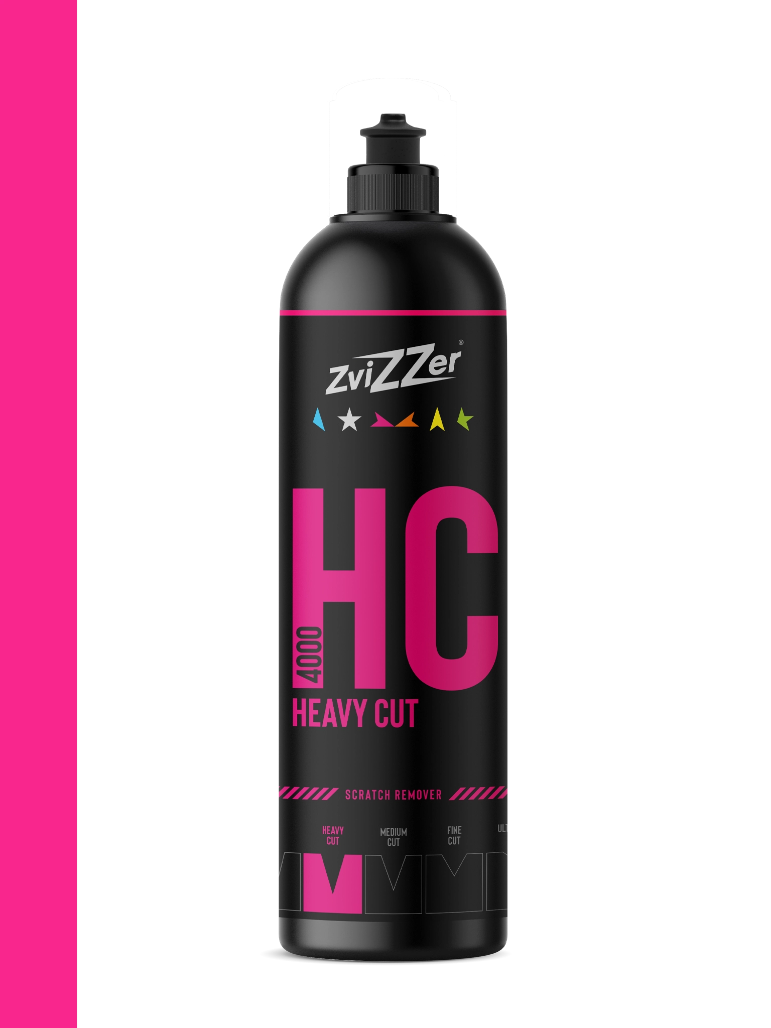 Zvizzer HC 4000 Heavy Cut Compound (Red) 750 ml - Detailing - 750 ml