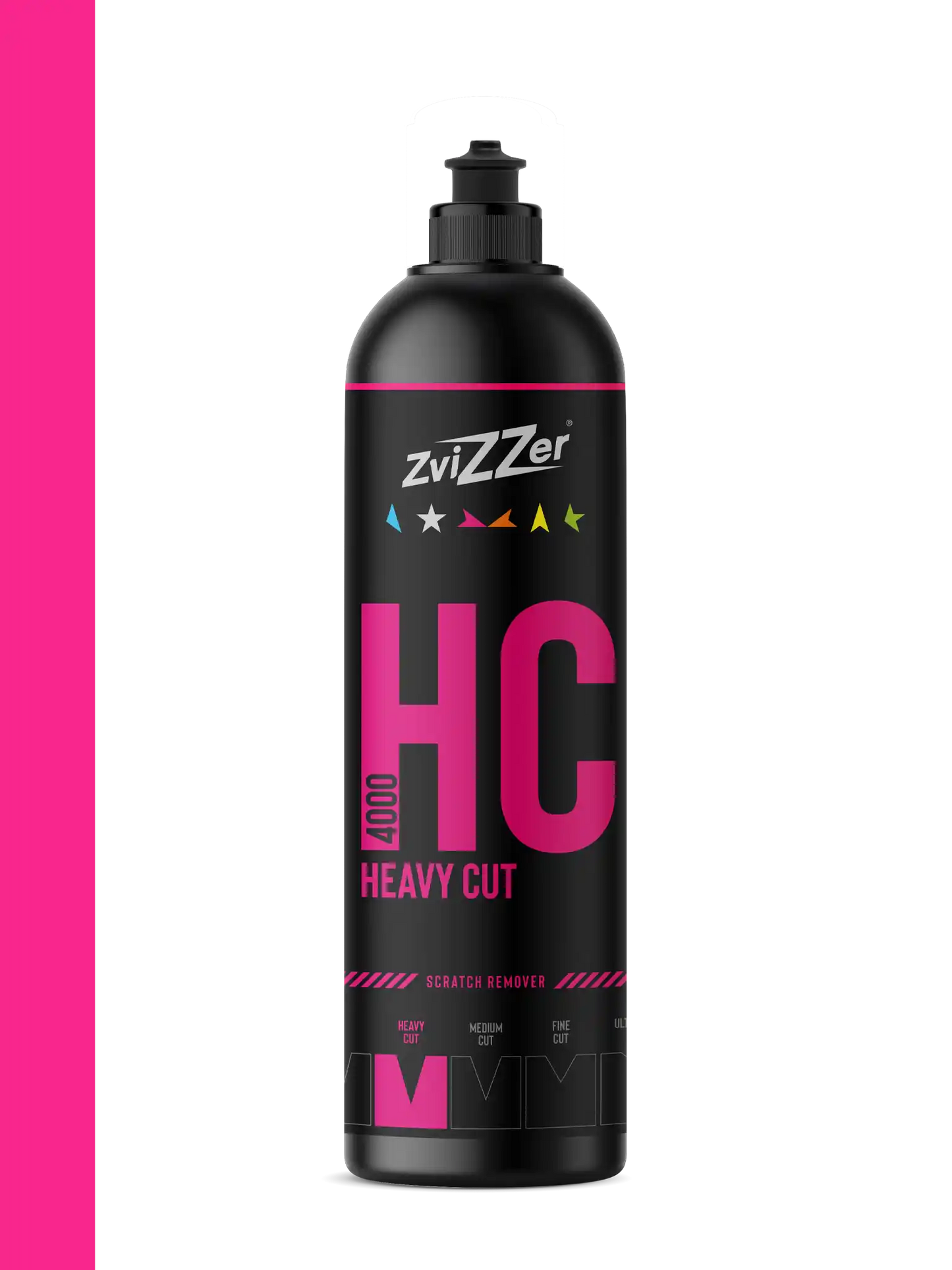 Zvizzer HC 4000 Heavy Cut Compound (Red) 750 ml - Detailing - 750 ml