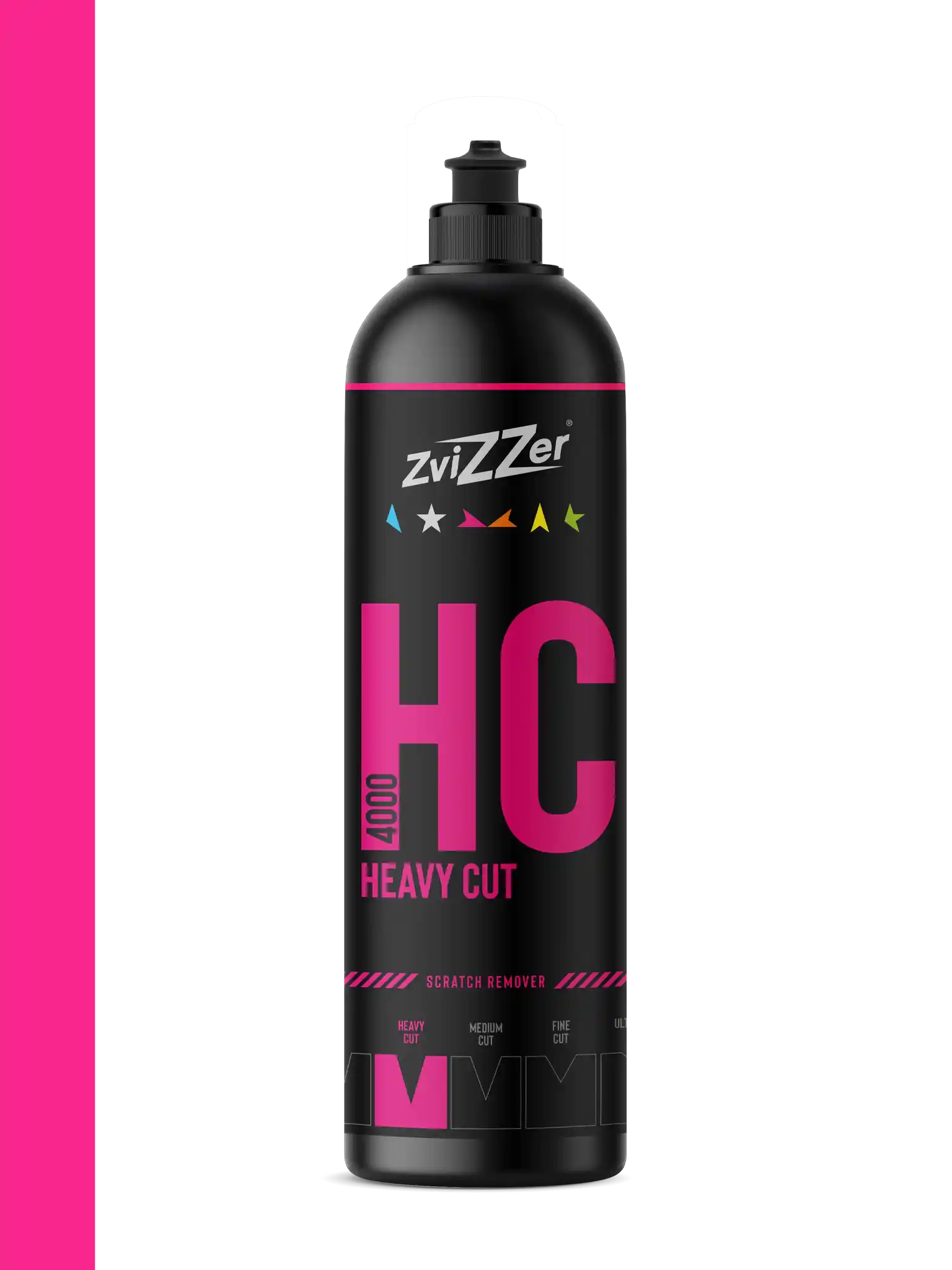 Zvizzer HC 4000 Heavy Cut Compound (Red) 750 ml - Detailing - 750 ml