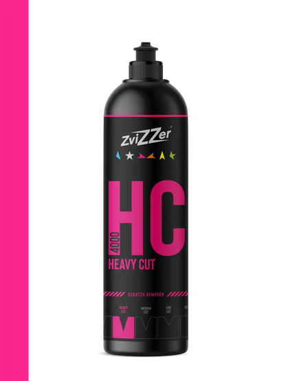 Zvizzer HC 4000 Heavy Cut Compound (Red) 750 ml - Detailing - 750 ml