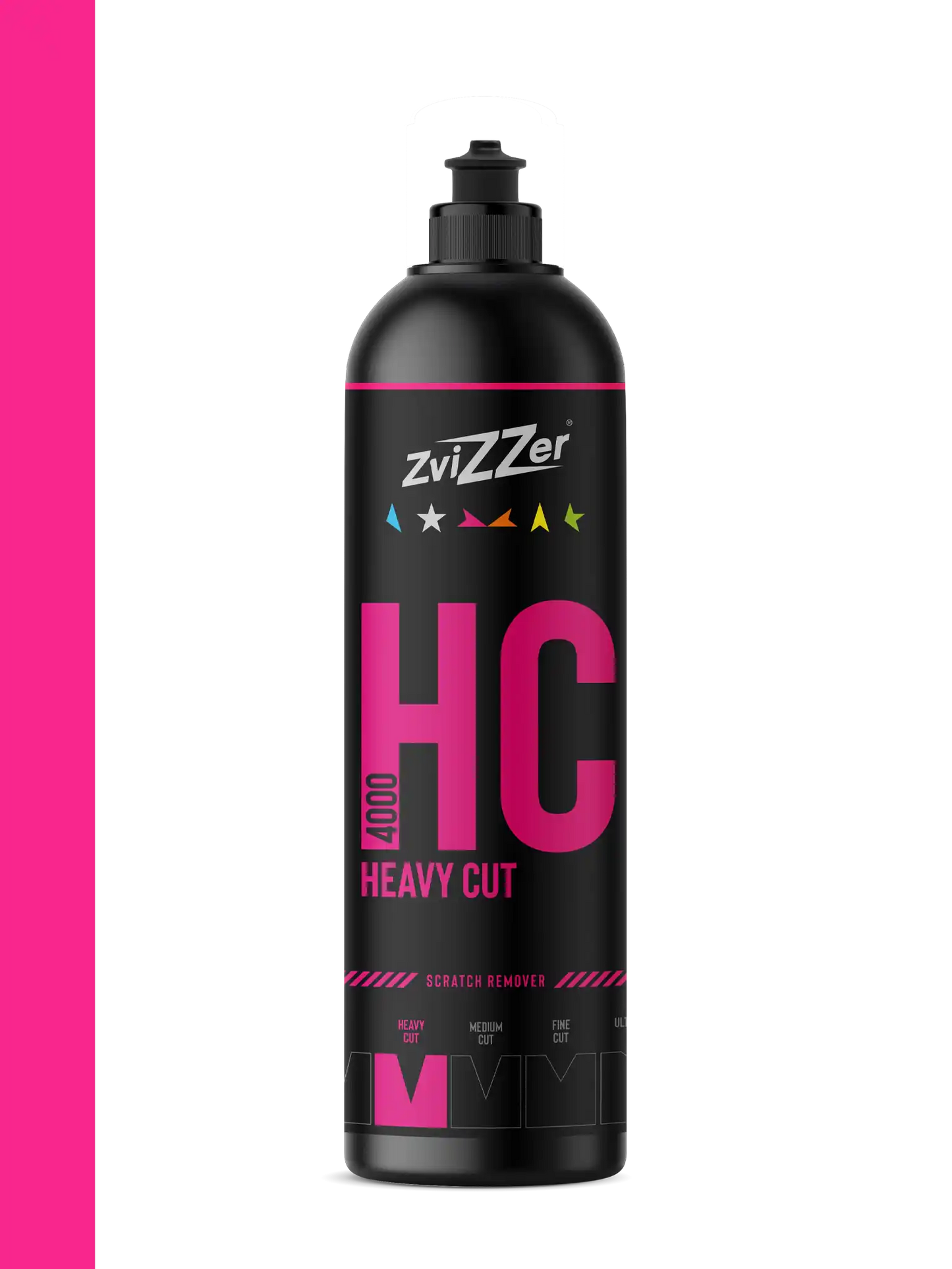 Zvizzer HC 4000 Heavy Cut Compound (Red) 750 ml - Detailing - 750 ml