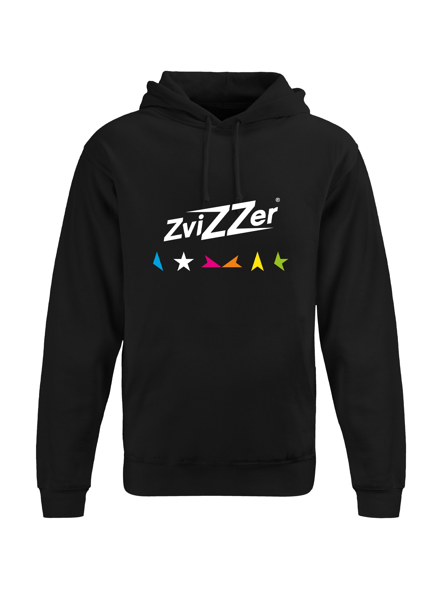 Zvizzer Black Hoodie Men - XXL (Chest 52")