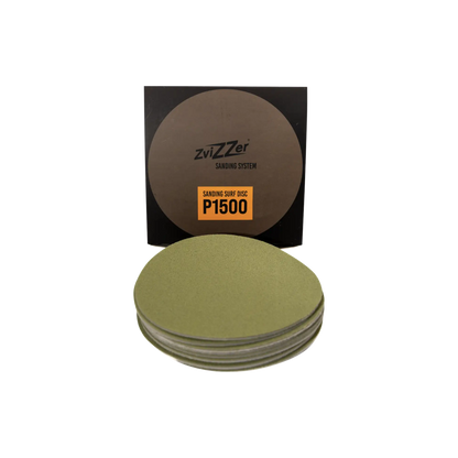 Zvizzer Sanding Surf Disc 150mm P1500 - pack of 10