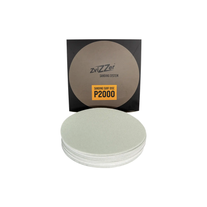 Zvizzer Sanding Surf Disc 150mm P2000 - pack of 10
