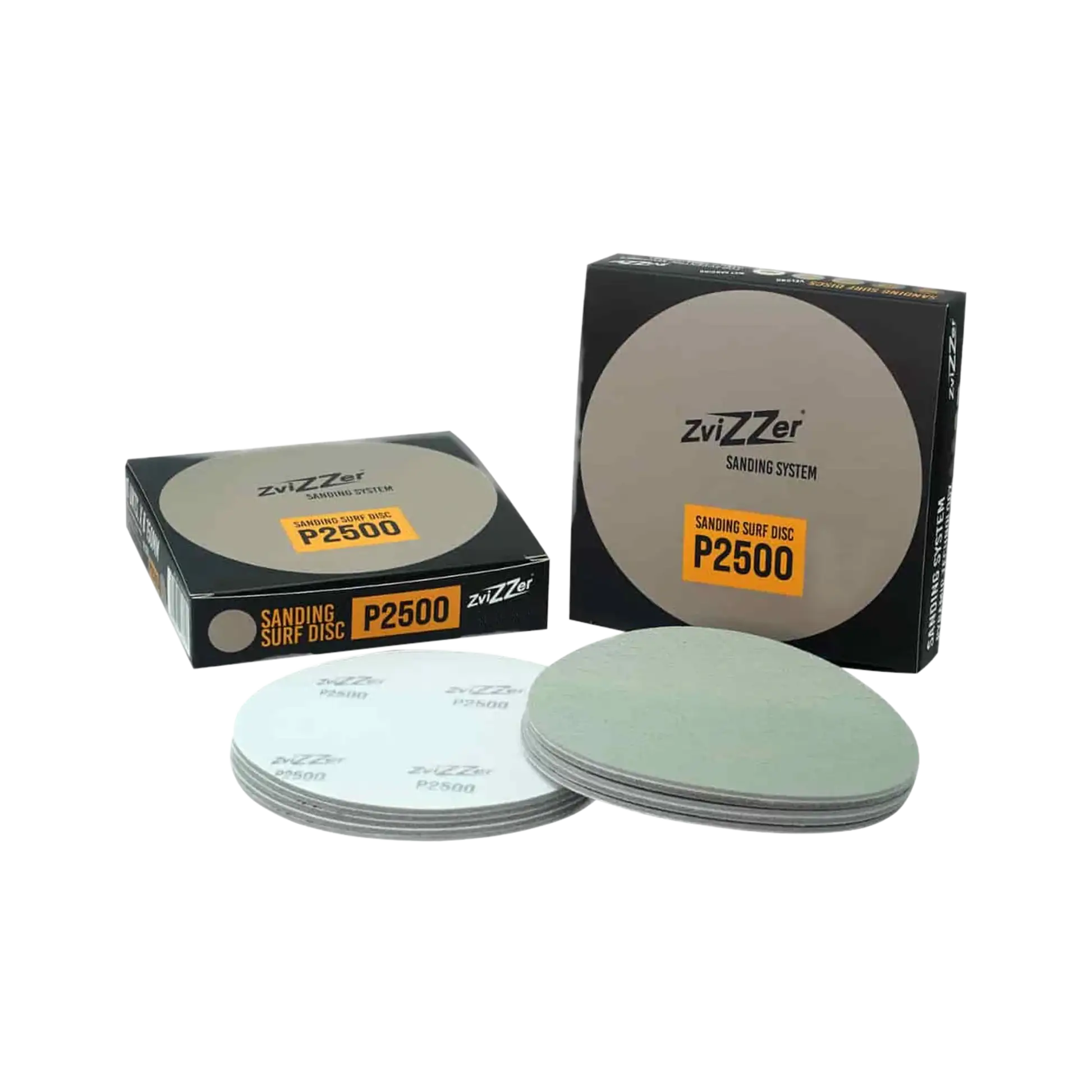 Zvizzer Sanding Surf Disc 150mm P2500 - pack of 10