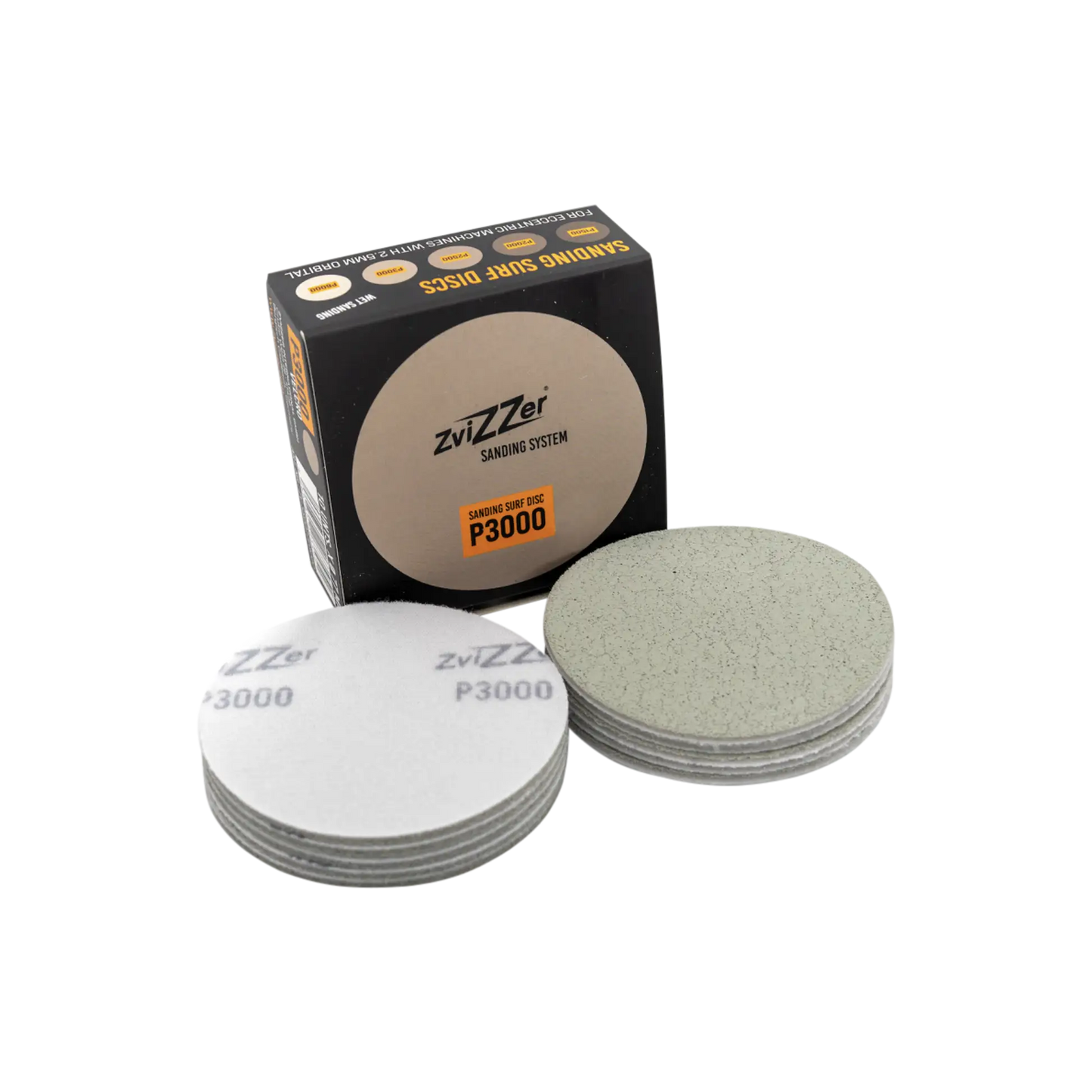 Zvizzer Sanding Surf Disc 150mm P3000 - pack of 10