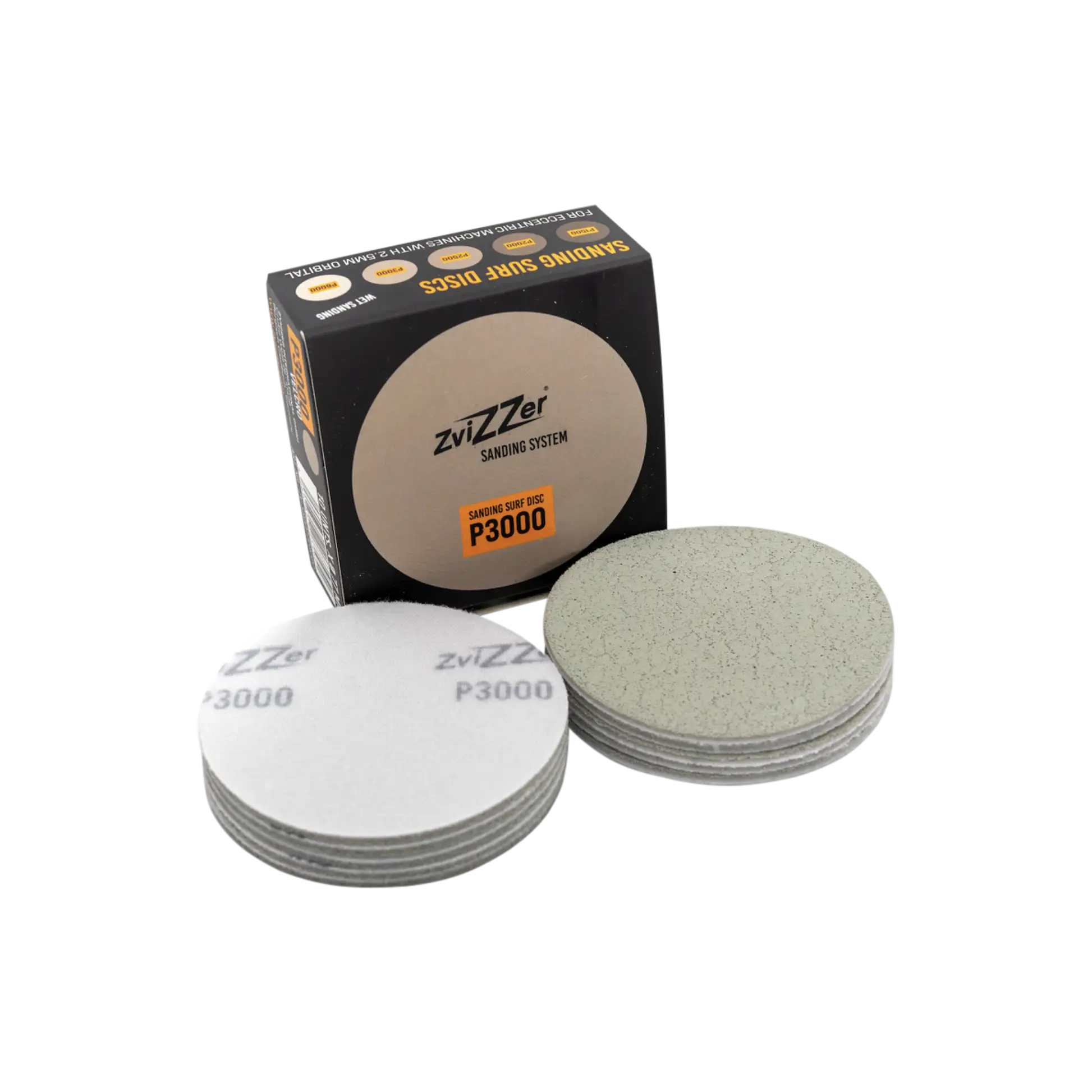 Zvizzer Sanding Surf Disc 150mm P3000 - pack of 10