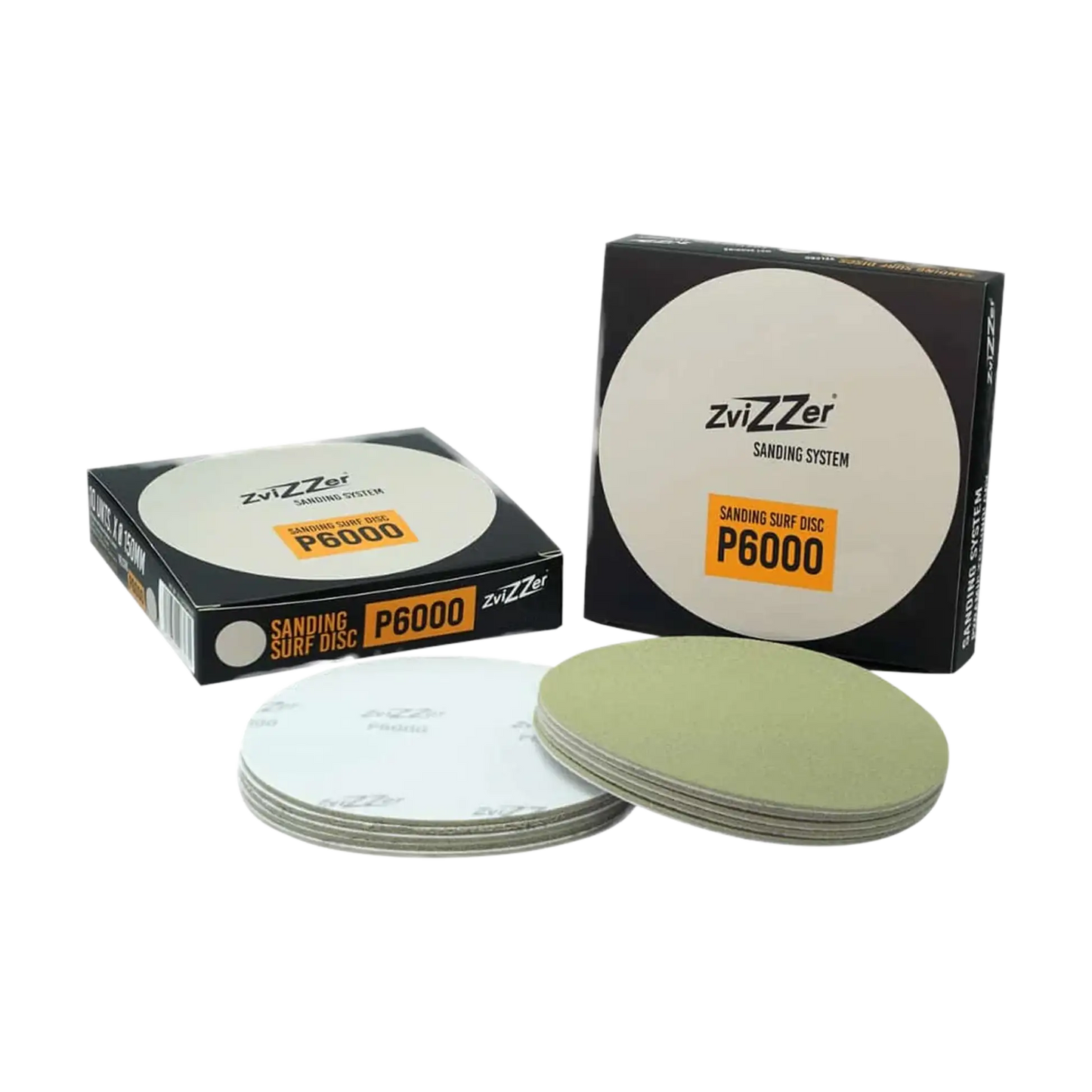 Zvizzer Sanding Surf Disc 150mm P6000 - pack of 10