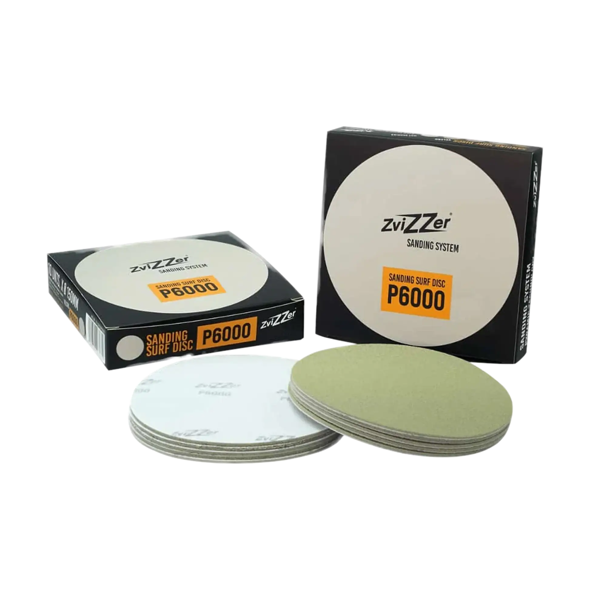 Zvizzer Sanding Surf Disc 150mm P6000 - pack of 10