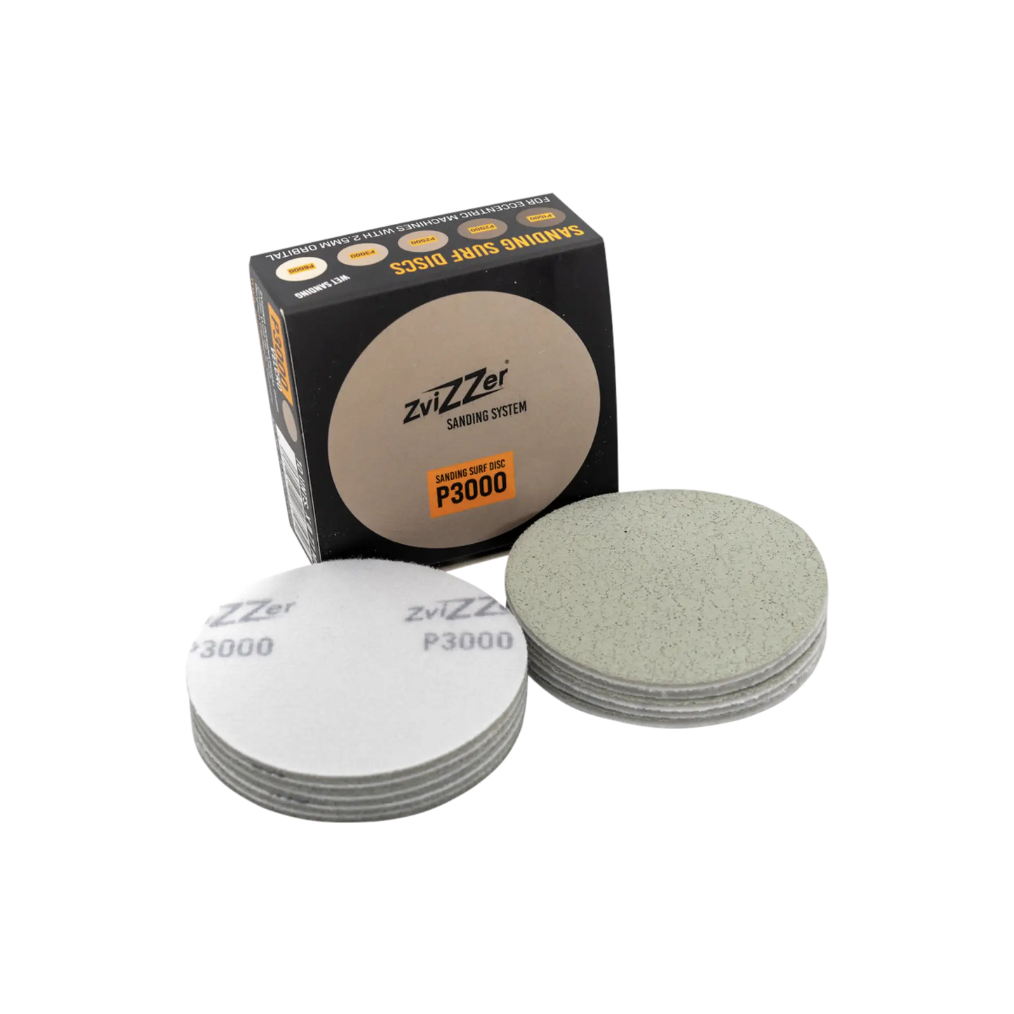 Zvizzer Sanding Surf Disc 77mm P3000 - pack of 10
