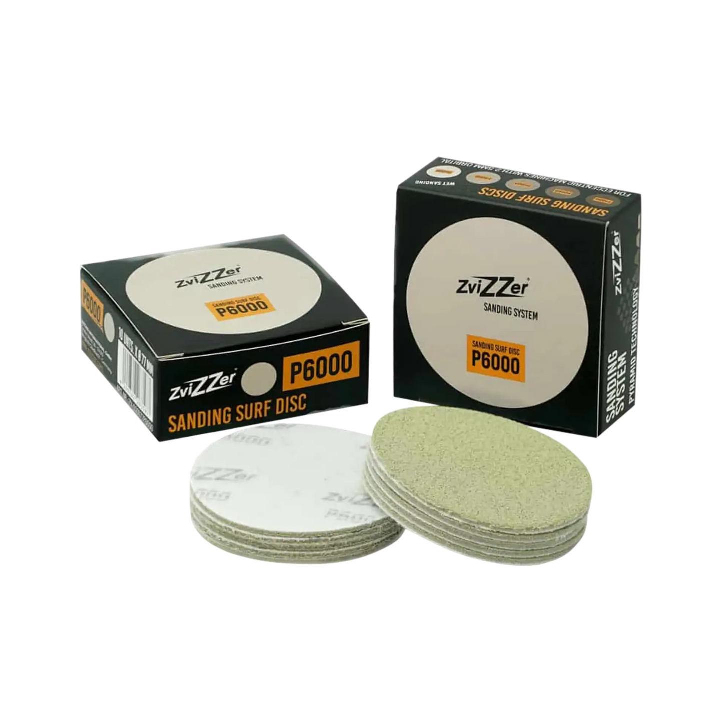 Zvizzer Sanding Surf Disc 77mm P6000 - pack of 10