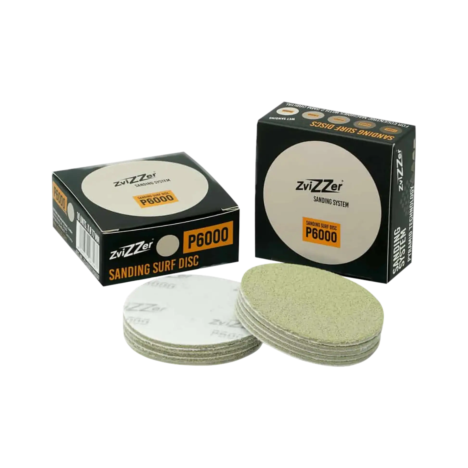 Zvizzer Sanding Surf Disc 77mm P6000 - pack of 10