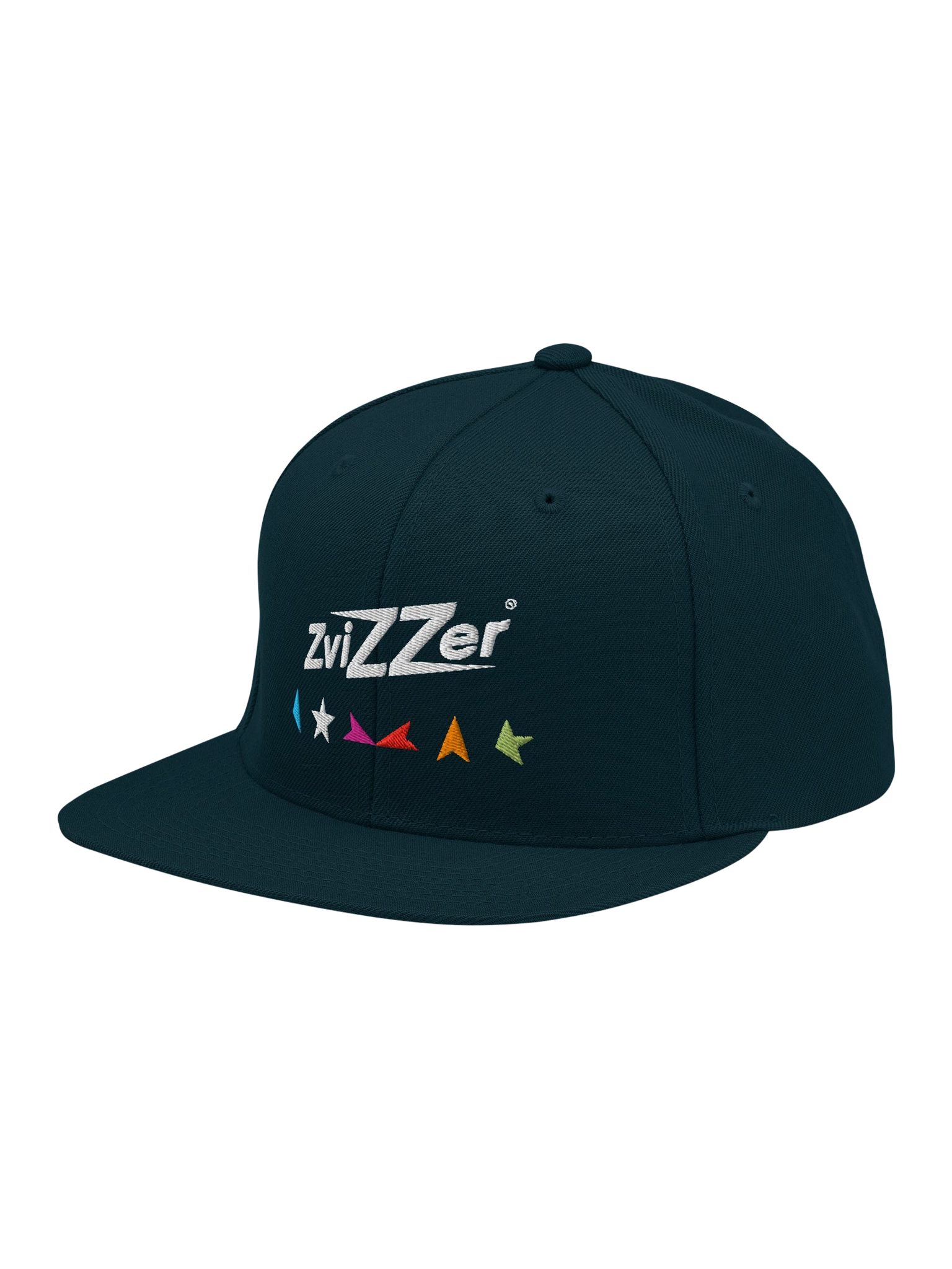 Zvizzer Snapback Trucker Cap Black