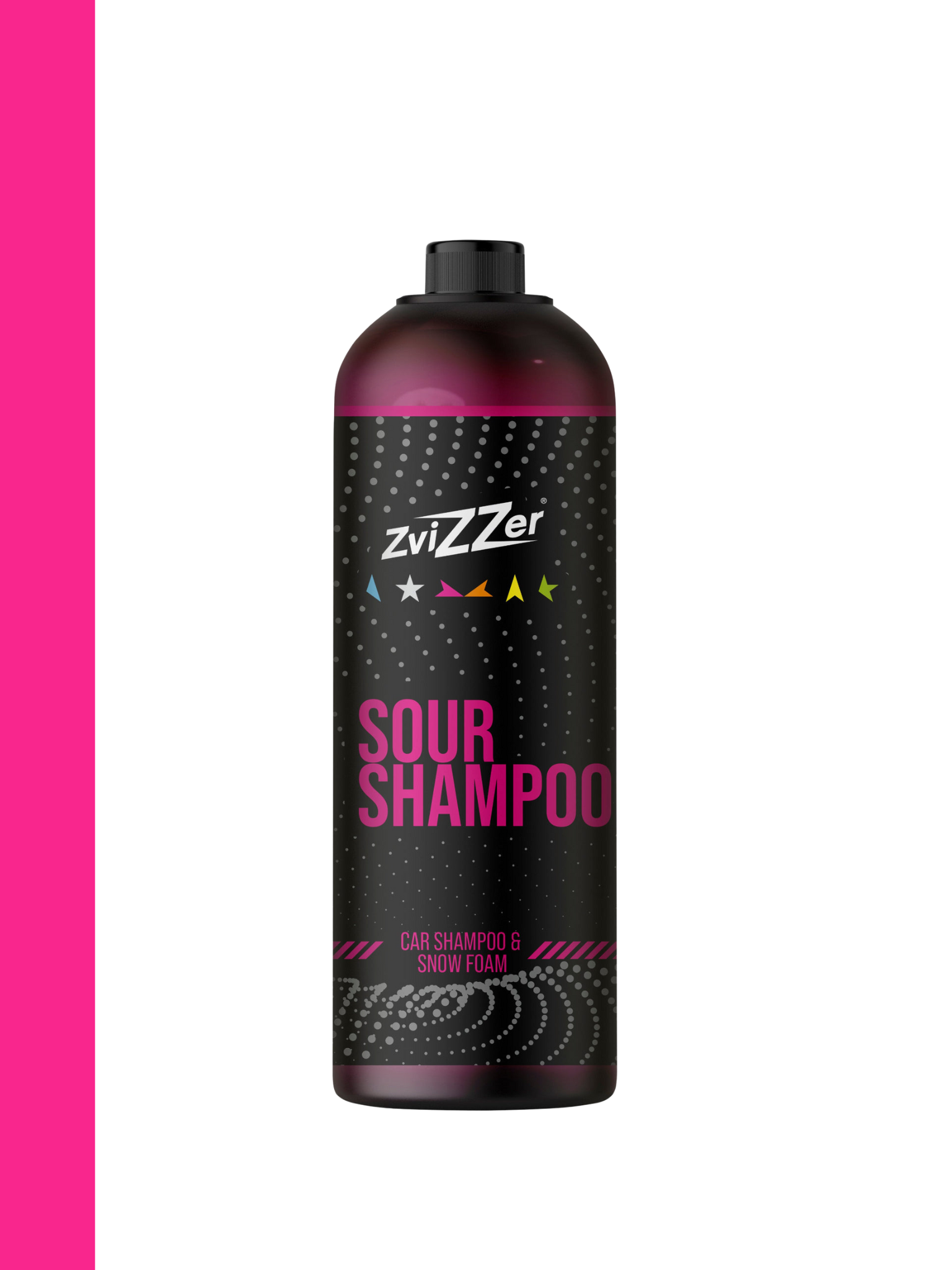 Zvizzer Sour Shampoo 1000ml acidic car shampoo and snow foam bottle