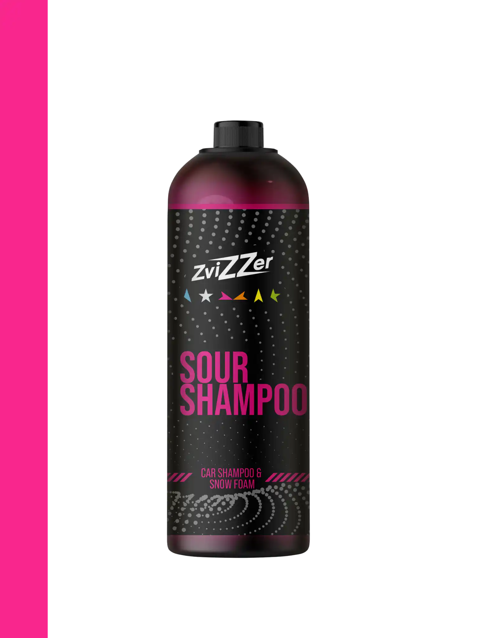Zvizzer Sour Shampoo 1000ml acidic car shampoo and snow foam bottle